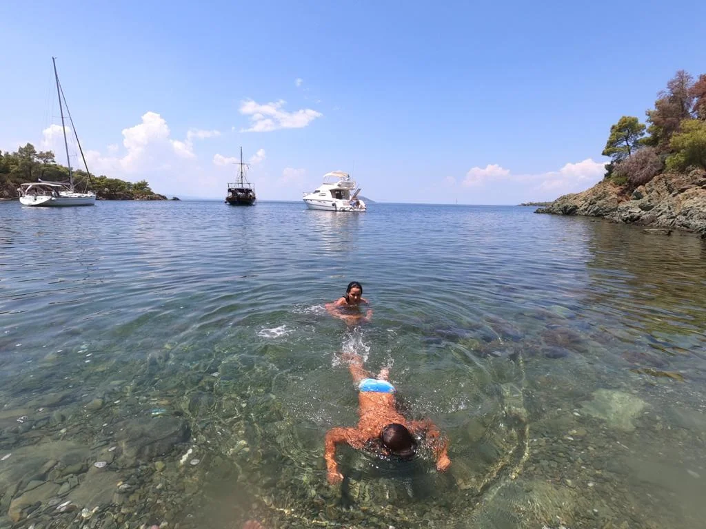 Snorkeling in Sithonia waters